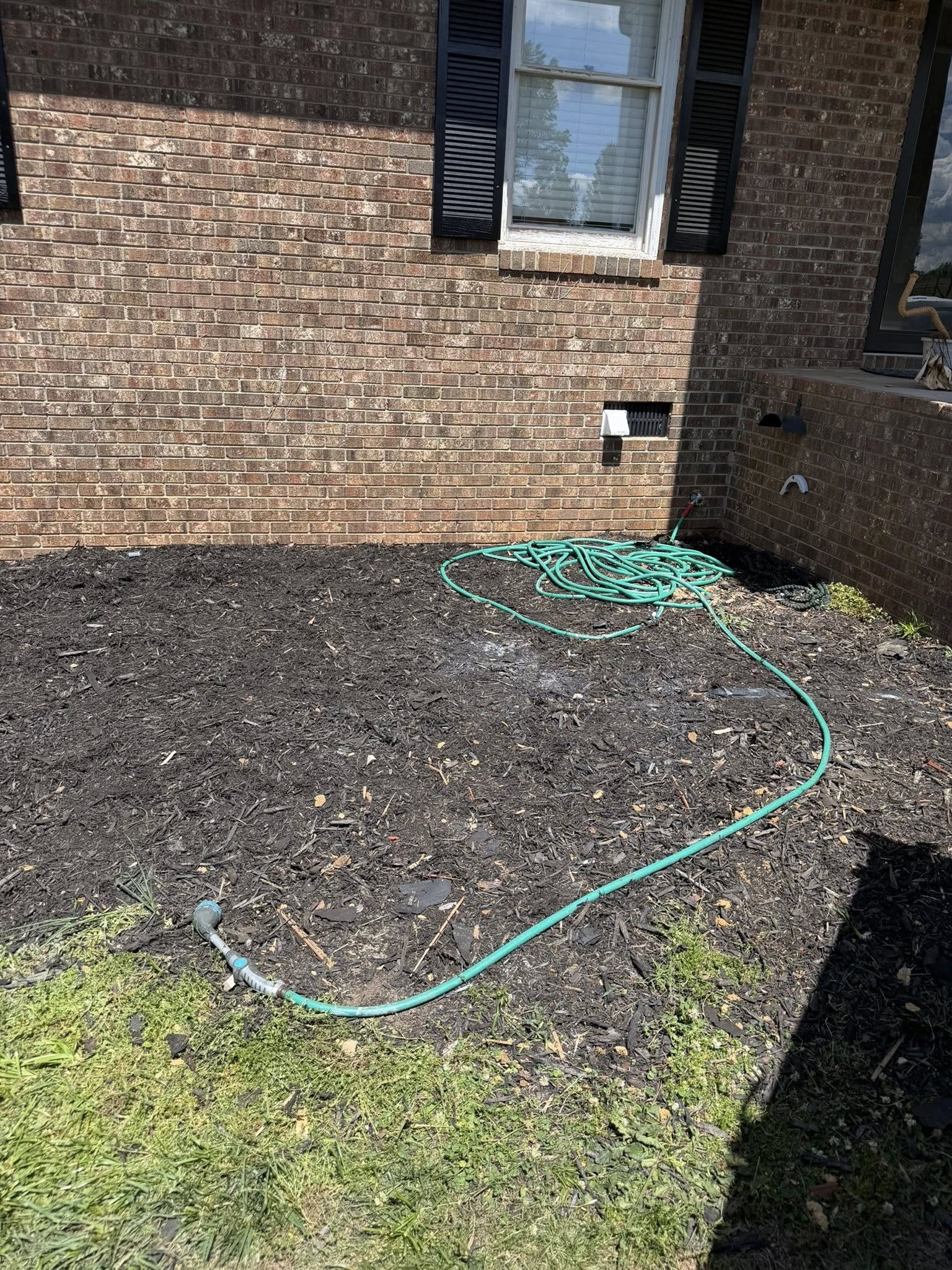 Space cleared after construction debris removal by Coyles on Call