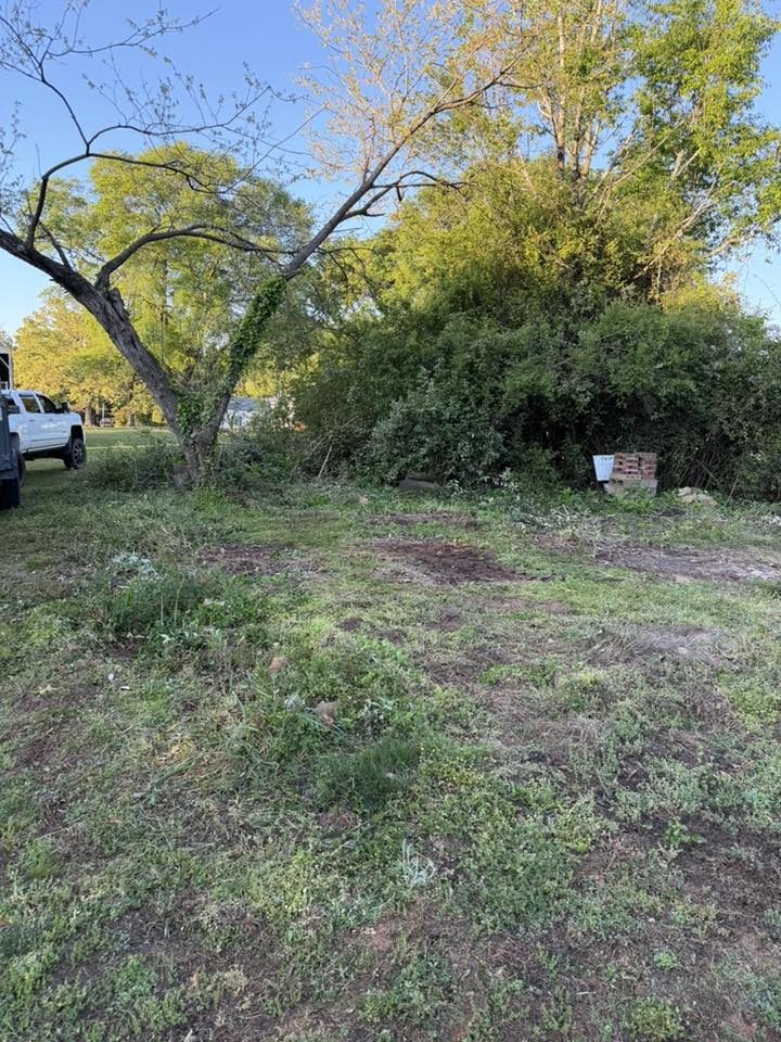 Space cleared after yard and property cleanout by Coyles on Call