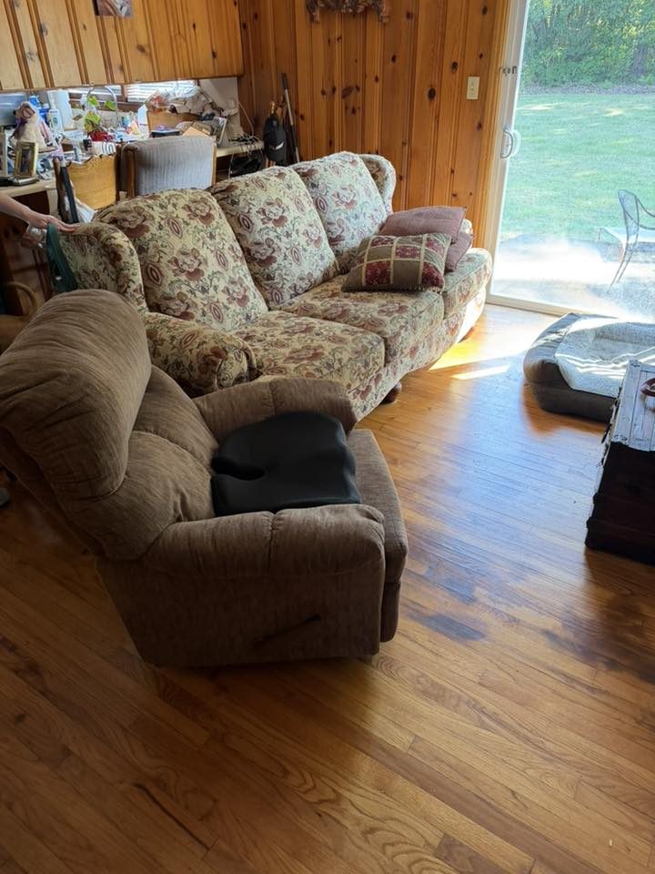 Living room furniture removal