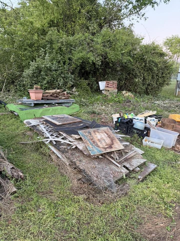 Yard And Property Cleanout before junk removal by Coyles on Call