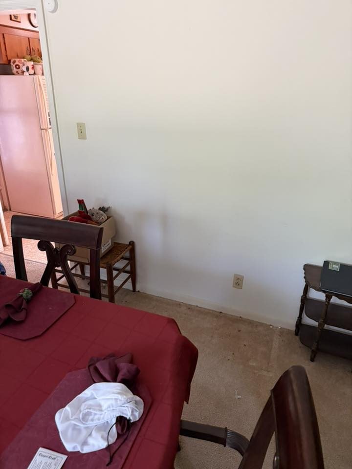 Dining room cleanout