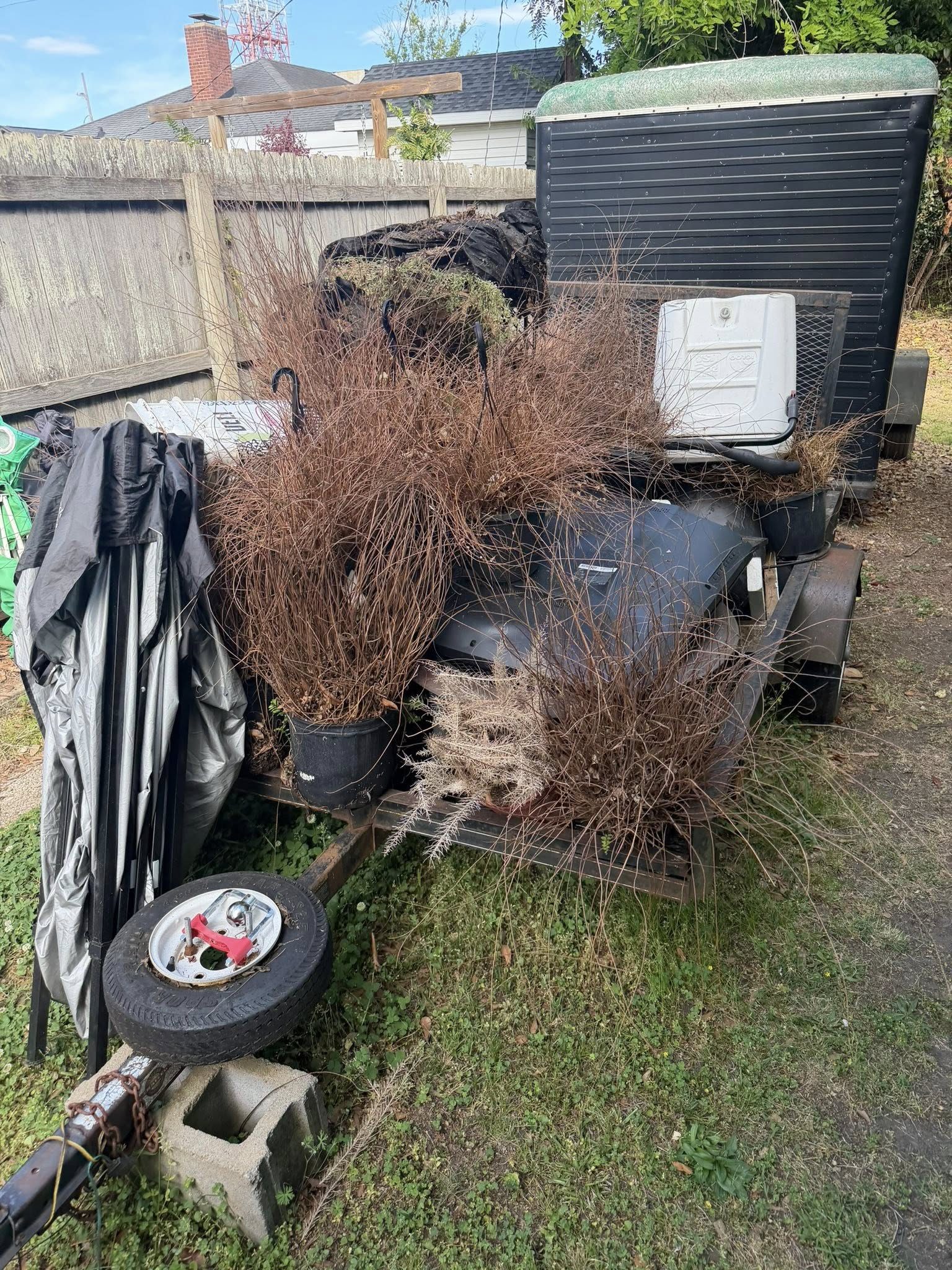 Yard debris and brush removal