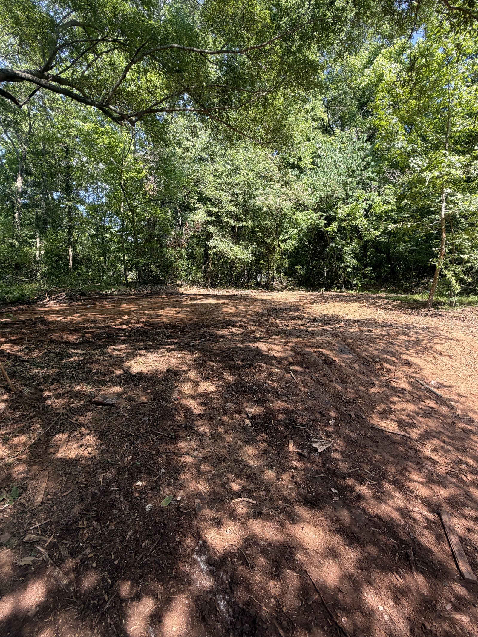 Property cleared after wooded cabin demolition by Coyles on Call
