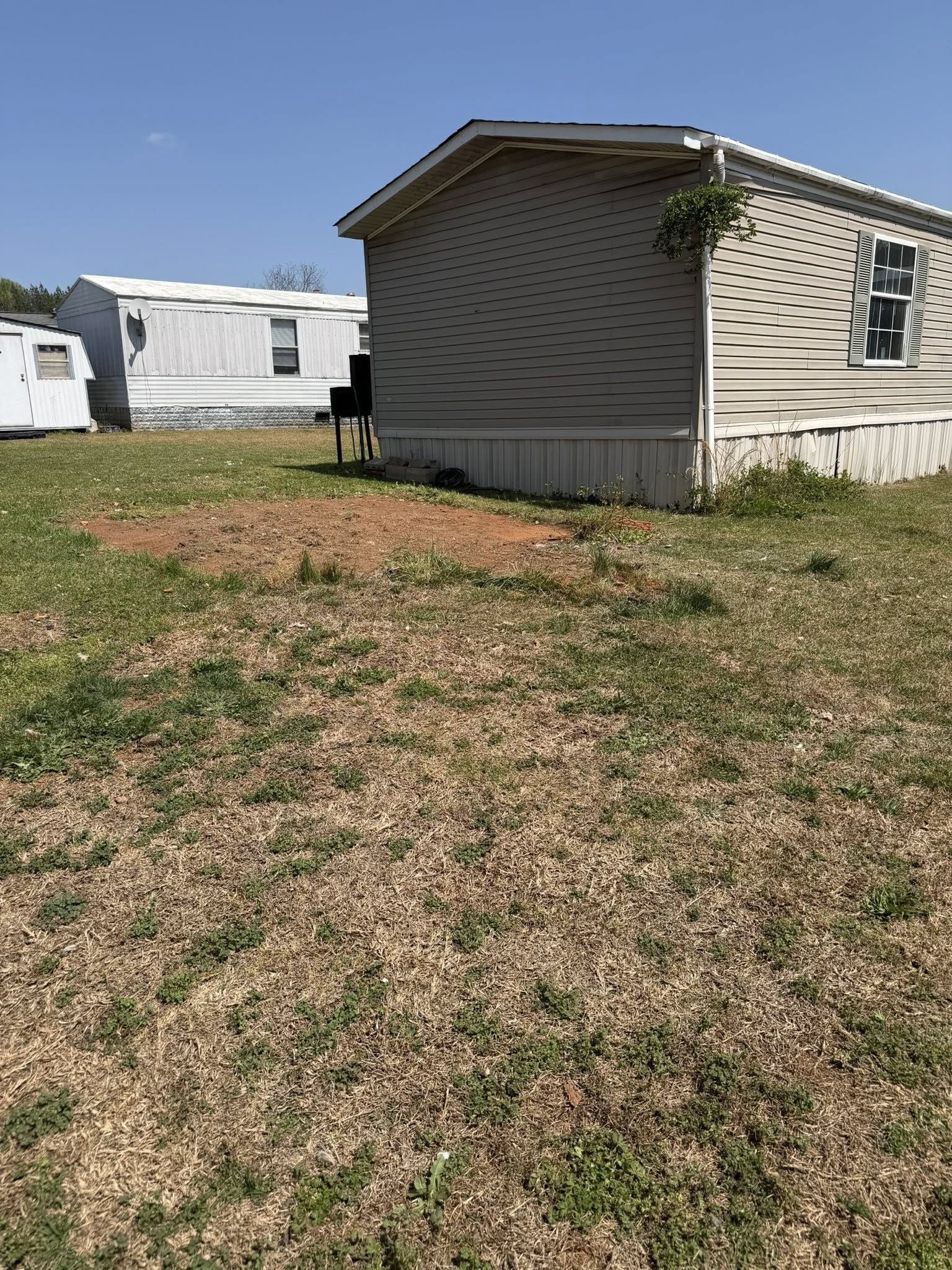 Space cleared after shed demolition by Coyles on Call