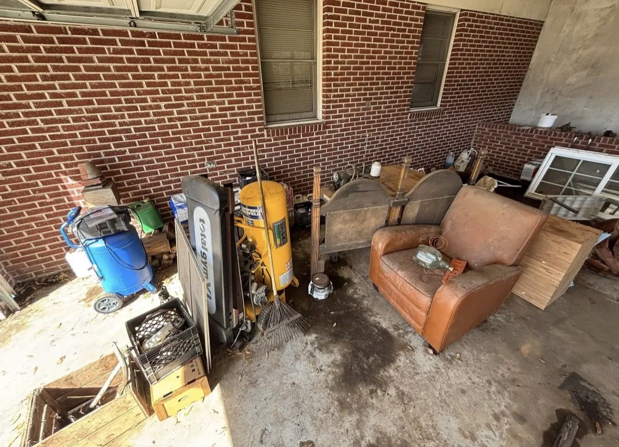 Garage junk removal