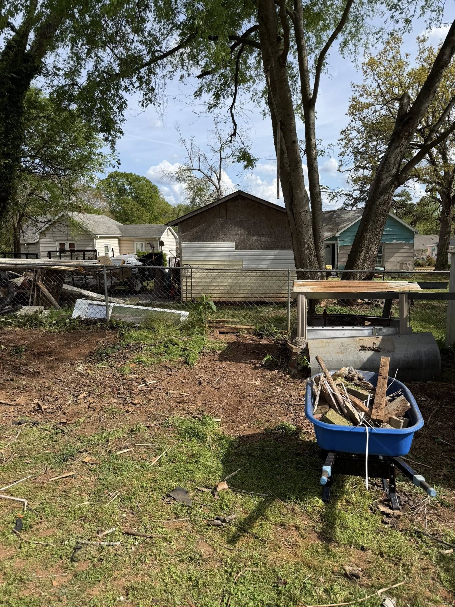 Space cleared after property debris cleanout by Coyles on Call